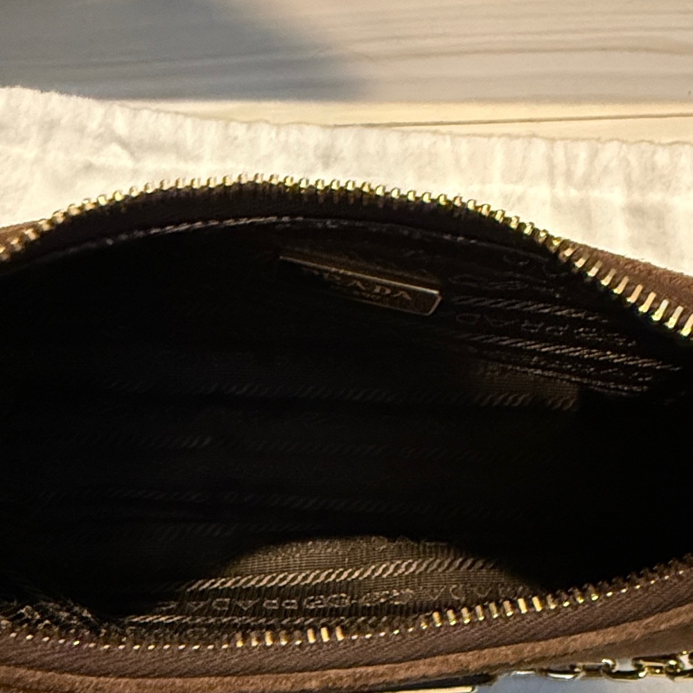 Prada Re-Edition suede mini-bag 2005 - Picture 12 of 12